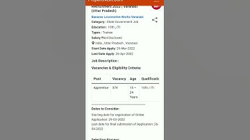 BLW Varanasi Recruitment 2022 | Apprentice | Railway Jobs | Varanasi (Uttar Pradesh)