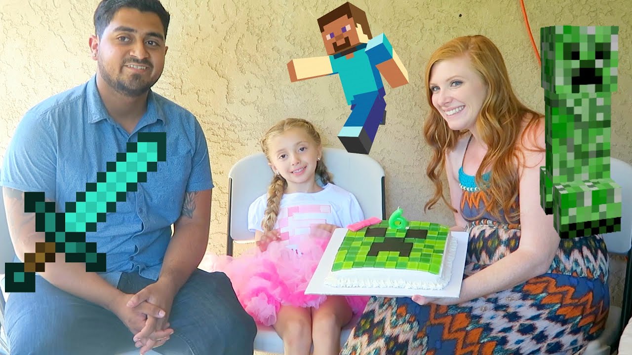 LILIA'S AWESOME MINECRAFT BIRTHDAY!