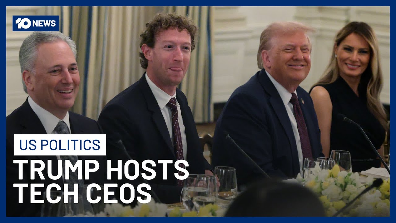 Trump Hosts Tech CEOs From Meta, Apple, Microsoft, Google And OpenAI At ...