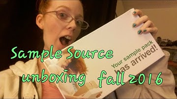 Sample Source Unboxing Fall 2016