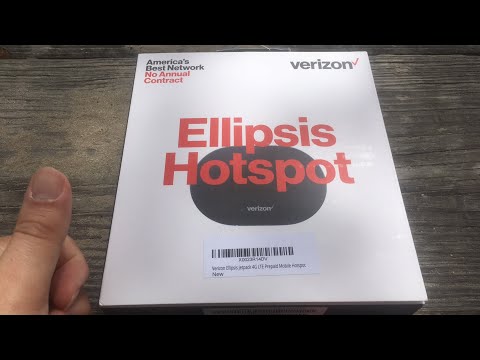 Verizon Wireless Prepaid Unlimited WiFi Hotspot ?  Ellipsis Hotspot Review