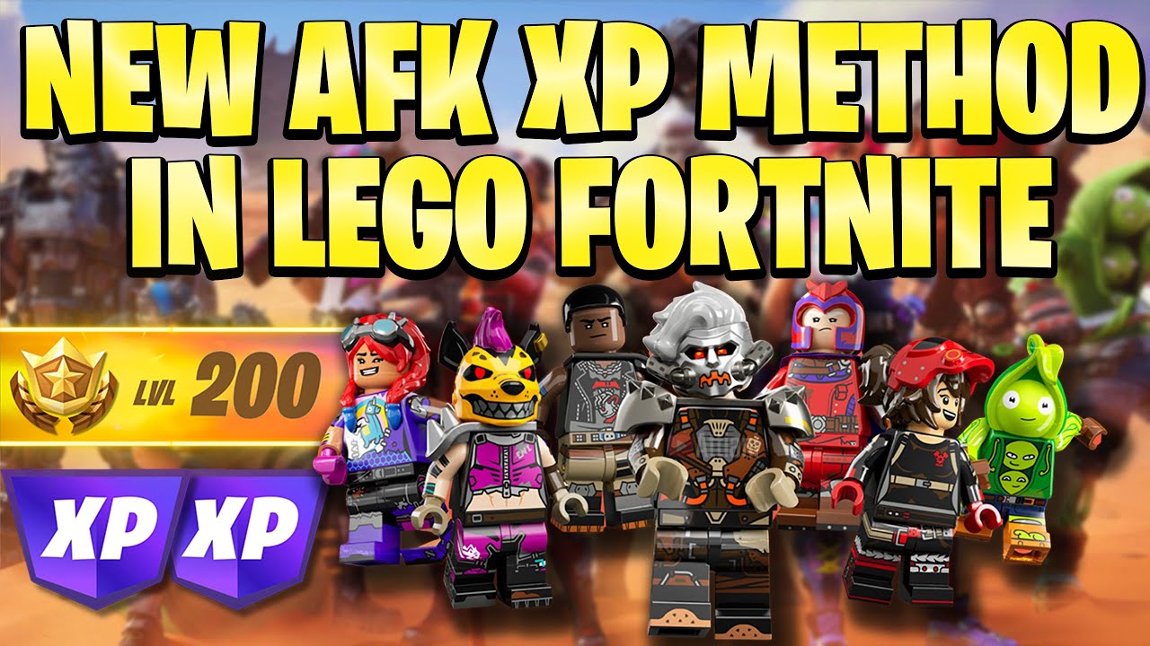 (PATCHED on 27/05/2024💔) NEW Lego Fortnite AFK XP Method 5 Levels
