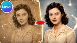 How To Restore Old Photos in Seconds with Canva AI screenshot 3