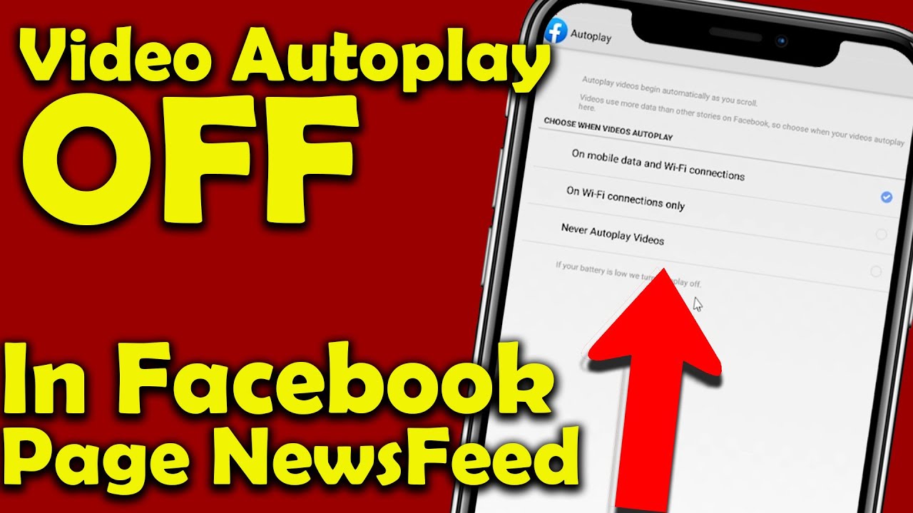 How To Stop Autoplay Videos On Facebook Page 2023 Facebook Video