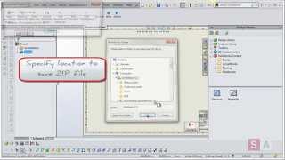 Using Blocks in a SOLIDWORKS Drawing (Design Library)