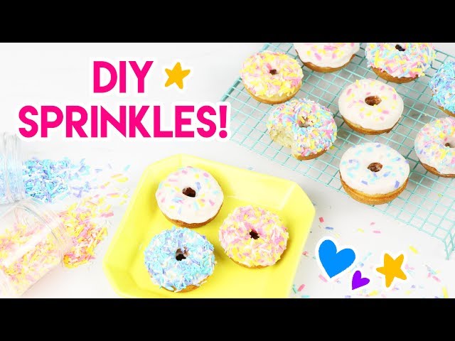 How to Make DIY Rainbow Sprinkles!