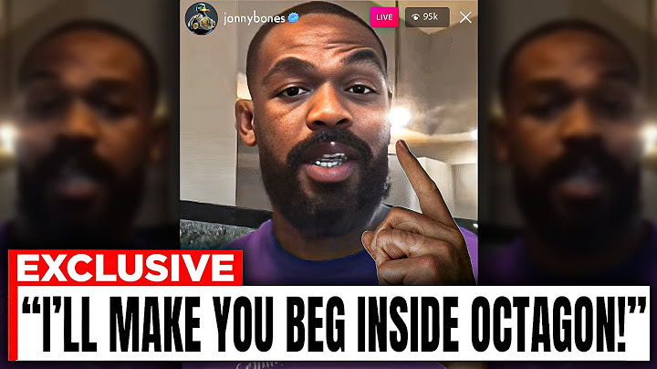 Jon Jones Just Drops Threatening Message To Tom Aspinall Ahead Of Their White House Fight