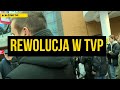 Trzęsienie ziemi w TVP. Jesteśmy z kamerą przy gmachu telewizji na Woronicza image