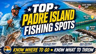Top Spots To Catch Fish On Padre Island 🎣
