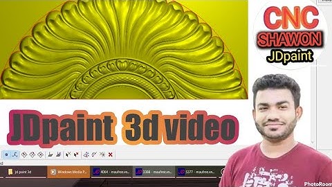 how to do JDpaint  3d carving design for cnc