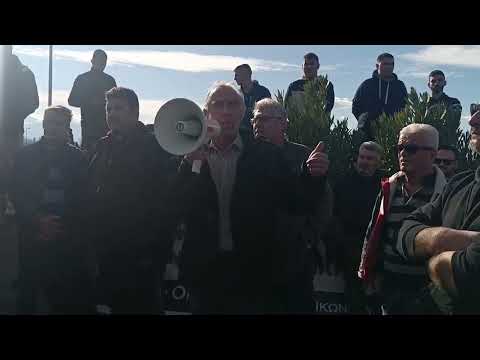 Ο Κ. Τζέλλας μιλάει στους αγρότες στην Καρδίτσα