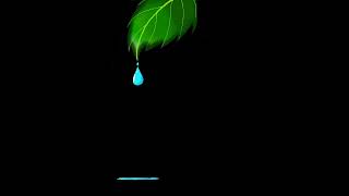 water drop 2d animation