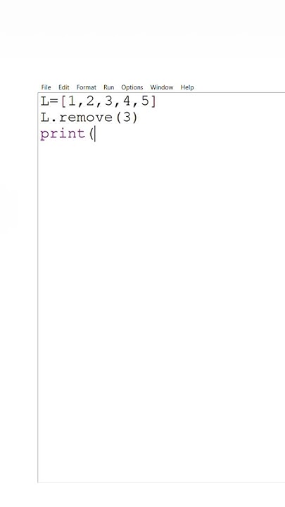 #python#class11 List function to delete a particular element from the ...