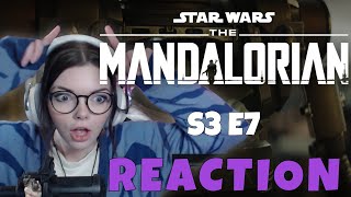 NO. YES. YES. YES. The Mandalorian S3 Ep7 - REACTION!