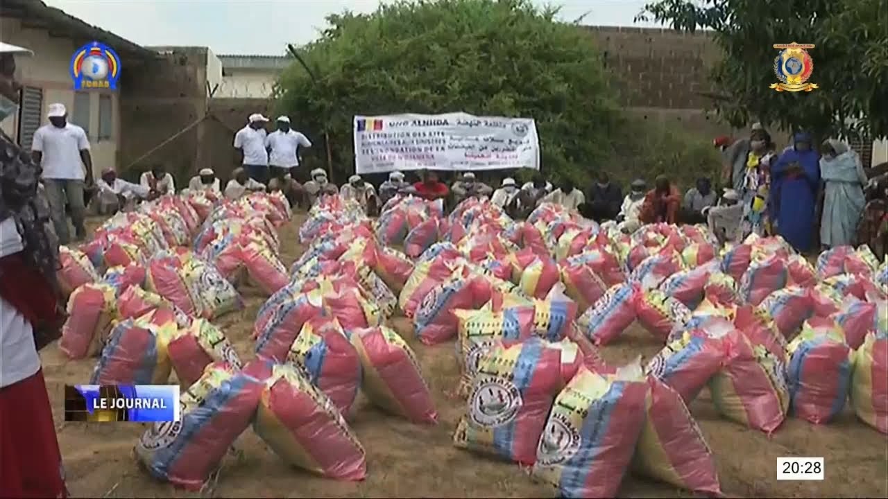 SOCIAL - Don de l'ONG AL NAHDA aux sinistrés de Ndjari