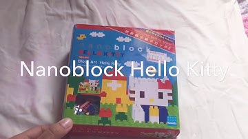 Nanoblock Block Art Hello Kitty