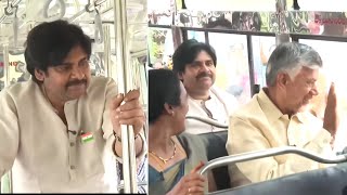 Download Lagu Pawan Kalyan \u0026 Chandrababu Naidu Travel In Free Bus With Women | Stree Shakti | Manastars MP3 Download Lagu Pawan Kalyan \u0026 Chandrababu Naidu Travel In Free Bus With Women | Stree Shakti | Manastars MP3