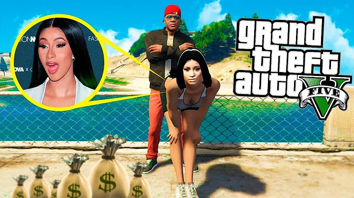 Franklin Gets CARDI B as His Girlfriend in GTA 5!