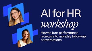 From reviews to results: AI workshop for monthly performance follow-ups