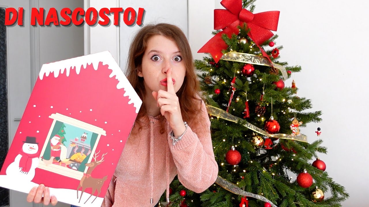 ENTRO A CASA DI SONIA DI NASCOSTO E LE RIEMPIO IL CALENDARIO DELL'AVVENTO!