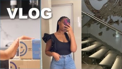 WORK WEEK IN MY LIFE: my 9-5 work day in finance, ootds, gym, cooking with Halo, unboxing/packages.