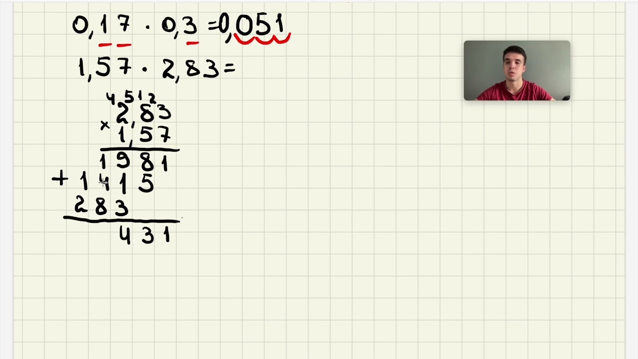 Как делить и умножать десятичные дроби? - YouTube