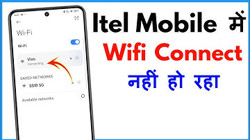 Itel Mobile Me WiFi Connect Nahi Ho Raha Hai | Itel Mobile WiFi Connect Problem