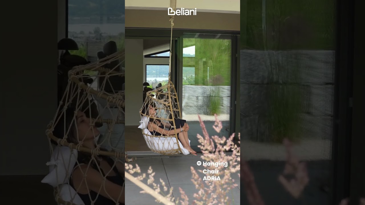 Swing Into Relaxation 🌿💆‍♀️: Your Perfect Terrace Escape