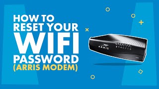 How To Reset Your WiFi Password with An Arris Modem screenshot 5