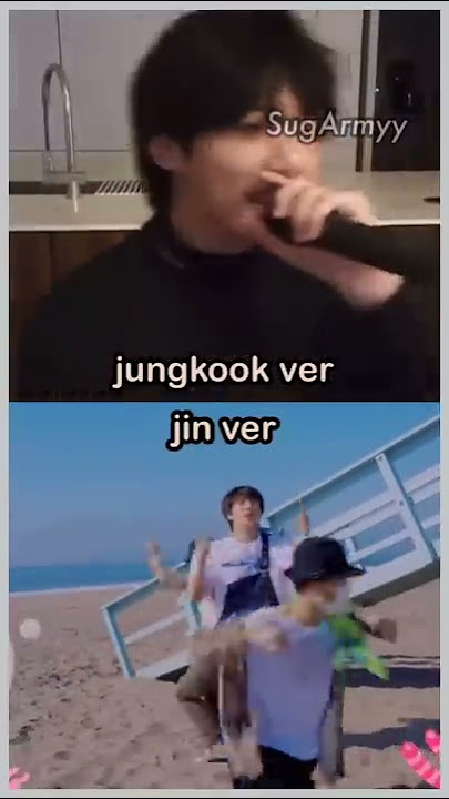 Super tuna Jungkook version compared with Jin