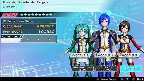 Urotander Underhanded Rangers (Extreme) Perfect | Hatsune Miku Project Diva X~