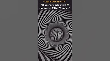 “Can You Find the Hidden Number in This Illusion 👀🔢”  #sharpmind  #puzzlechallenge  #concentration