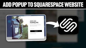 How To Add Popup To Squarespace Website 2025! (Full Tutorial)