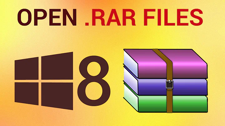 How to Open .rar files in Windows 8