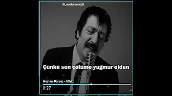 MÜSLÜM GÜRSES AFFET