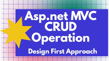 Asp.Net MVC CRUD Operation Using Design First Approach⚡⚡Entity Framework⚡⚡Technology Former