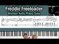 칼카피 Freddie Freeloader Miles Davis Wynton Kelly Solo 재즈 피아노 연주 악보