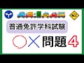 普通免許学科試験マルバツ問題4 の動画、YouTube動画。