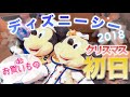 ディズニーシーの大人なクリスマス！2018グッズ販売初日の様子！