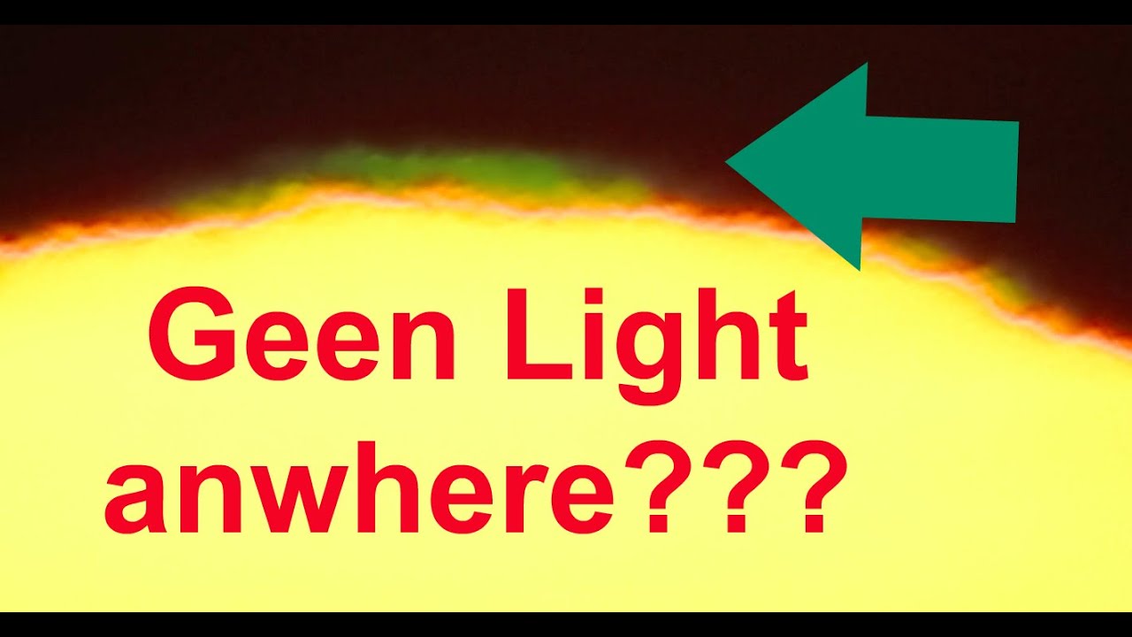 FEP Green sunrise Flash debunked Nikon coolpix P900 YouTube