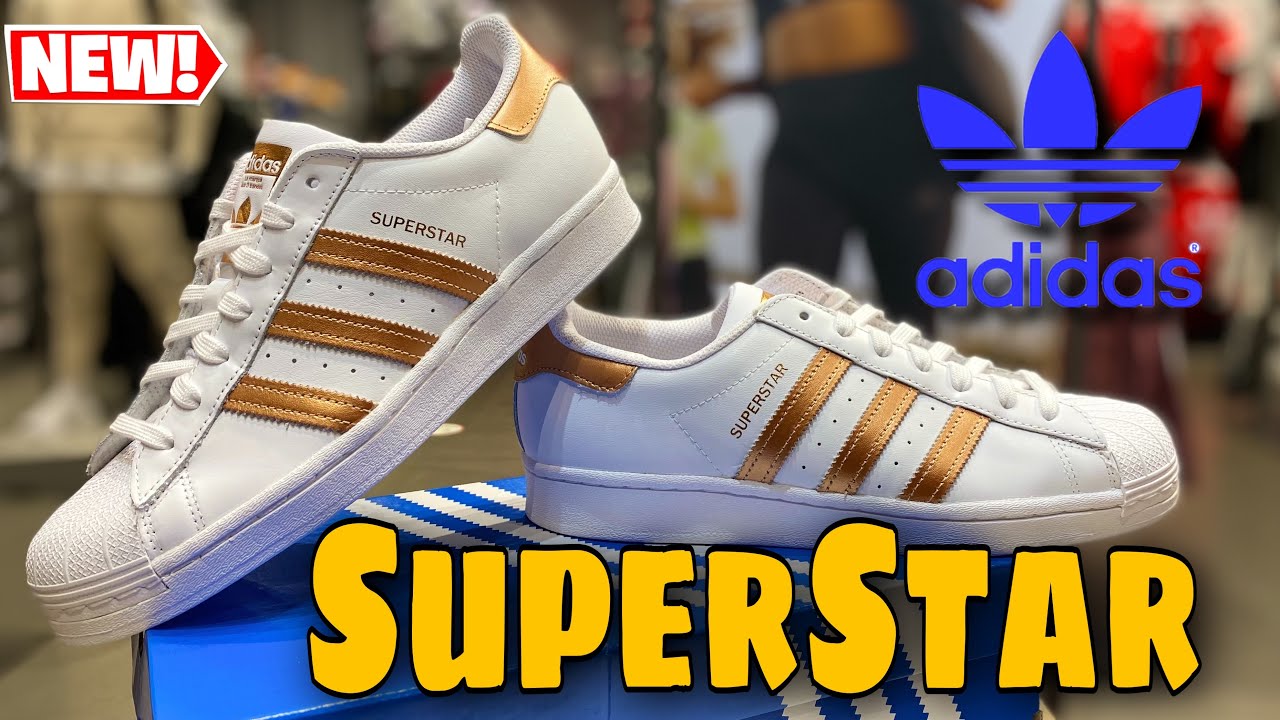 Adidas SuperStar Unboxing | Copper Metallic - YouTube