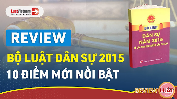 Bộ luật dân sự mới nhất 2023 ngày nào