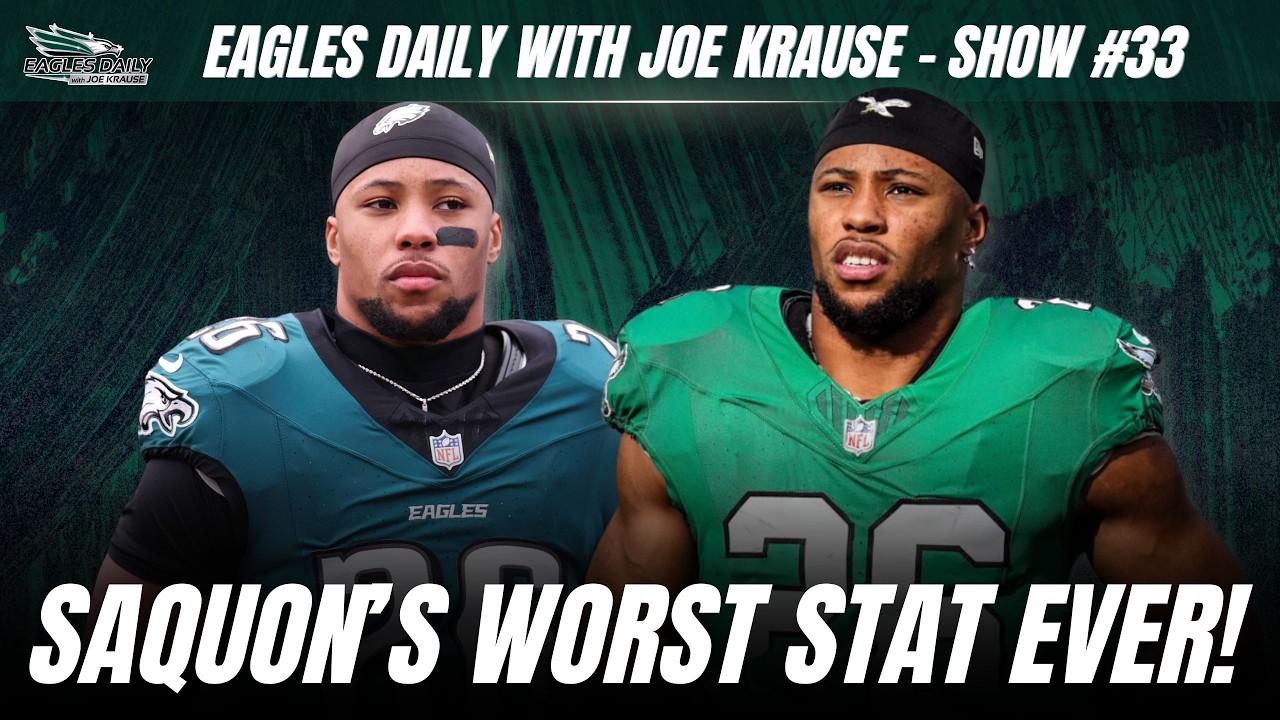 EAGLES DAILY: The Stats Expose the Eagles' Biggest Saquon Mistake