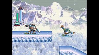 MEGAMAN X4 K.B. Snow Base STAGE DEMO