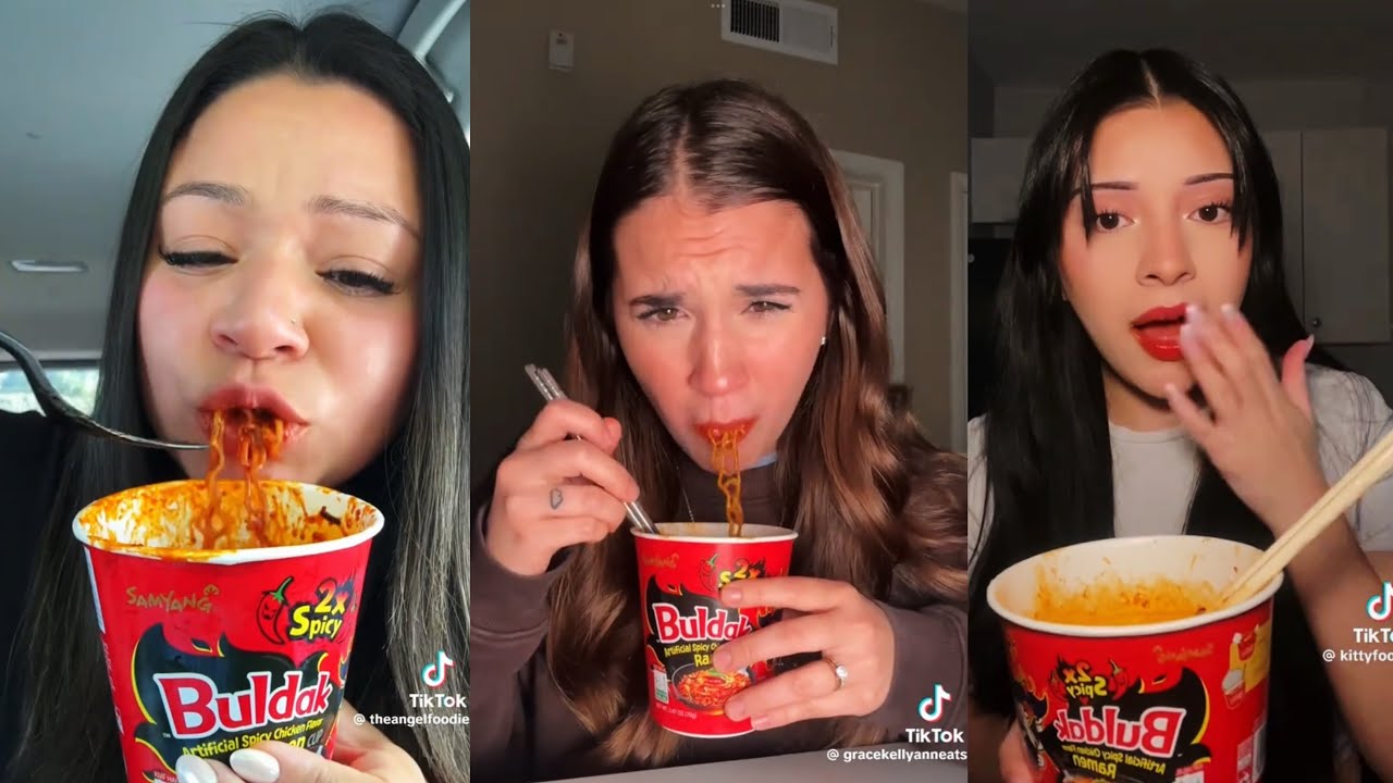 TIKTOK SPICY BULDAK CHALLENGE 6