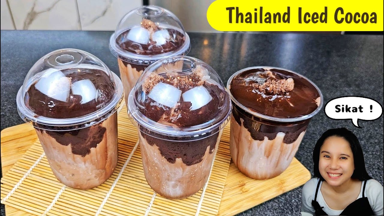 Negosyong Iced Cocoa sa Thailand Gawin Natin sa Pinas! Pweding pang Summer negosyo!