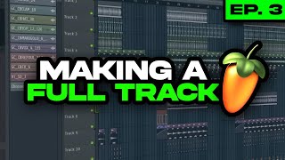 from "beat" to FULL TRACK | Beginner HOUSE MUSIC tutorial EP. 3