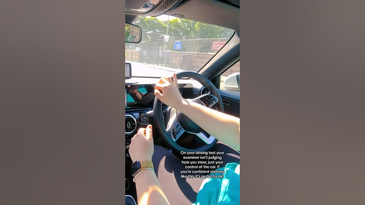Steering on your driving test #learntodrive #drivingschool #driving