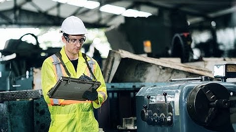 All new Fully Rugged Getac K120 Tablet Designed for the toughest environments