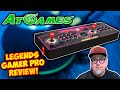 NEW AtGames Legend Gamer Pro Review! Is An Arcade Panel Version Of The Legends Ultimate Worth $250?